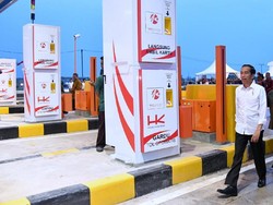 Dibuka Jokowi, Masuk Tol Pertama Sumsel Gratis Sampai Akhir Tahun