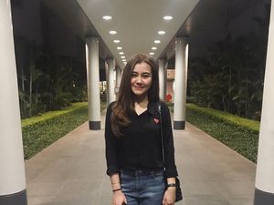 Ketimbang Gaul di Club Malam, Aaliyah Massaid Pilih Hangout di Tempat Gym