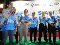 150 Pelari BNI-ITB Ultra Marathon Dilepas dari Kantor BNI