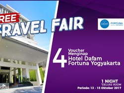 #FreeTravelFair : Tidur Gratis di Hotel Dafam Fortuna Seturan Yogyakarta