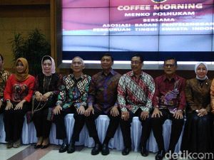 Bertemu Asosiasi PTS, Wiranto Ingatkan Ancaman Teroris dan Narkoba