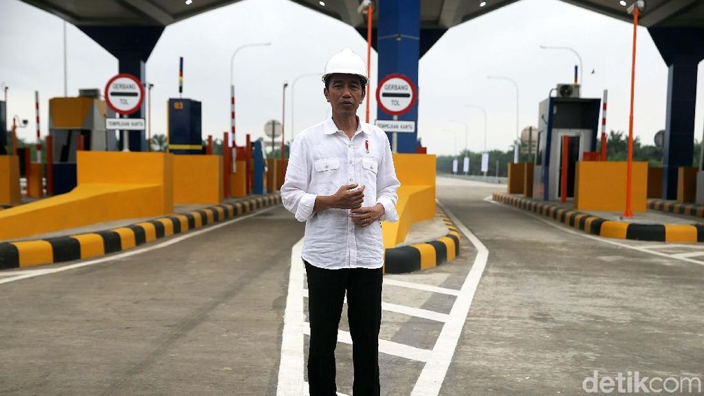 Jokowi Resmikan 2 Ruas Tol Trans Sumatera Jokowi Resmikan 2 Ruas Tol Trans Sumatera