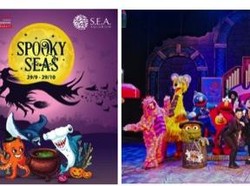 Serunya Halloween di Universal Studios Singapore dan S.E.A. Aquarium