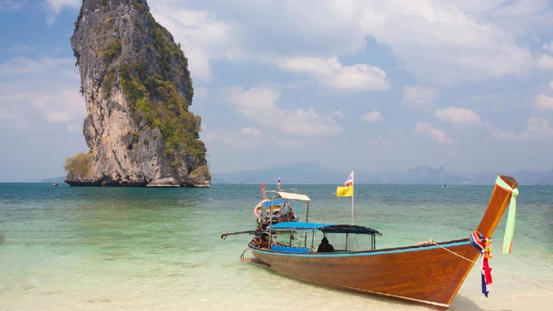 Foto: Ilustrasi pantai di Thailand (Thinkstock)