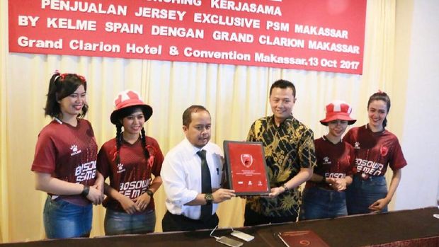 Jersey PSM Makassar Kini Juga Bisa Didapatkan di Hotel Ini
