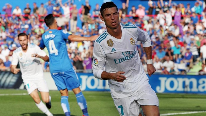 Gol Ronaldo di Menit Akhir Menangkan Madrid