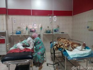 Tabung Elpiji Bocor, Tujuh Orang Sekeluarga Mengalami Luka Bakar Tabung Elpiji Bocor, Tujuh Orang Sekeluarga Mengalami Luka Bakar