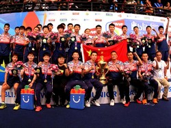 Atasi Malaysia, China Pertahankan Gelar Juara