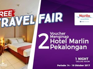 #FreeTravelFair : Voucher Bermalam di Hotel Marlin Pekalongan