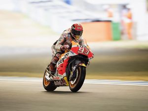 Kalah dalam Perjudian Ban, Marquez Tak Menyesal Kehilangan Pole