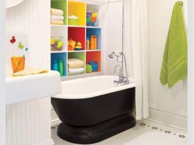 Aneka Ide Dekorasi Kamar Mandi untuk si Kecil