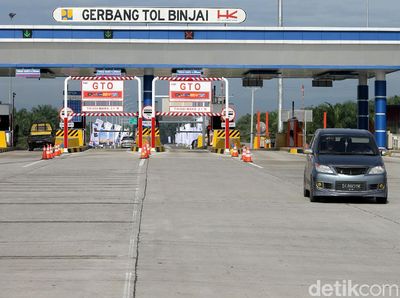 Mulai 18 Mei, Tarif Tol Medan-Binjai Naik Nih Gaes