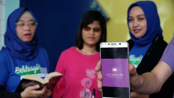 Buku Audio untuk Tuna Netra