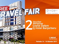 #FreeTravelFair : Tidur Gratis di Grand Dafam Q Hotel Banjarbaru