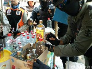 Command Center Terima Aduan, Warung Miras Oplosan Digerebek