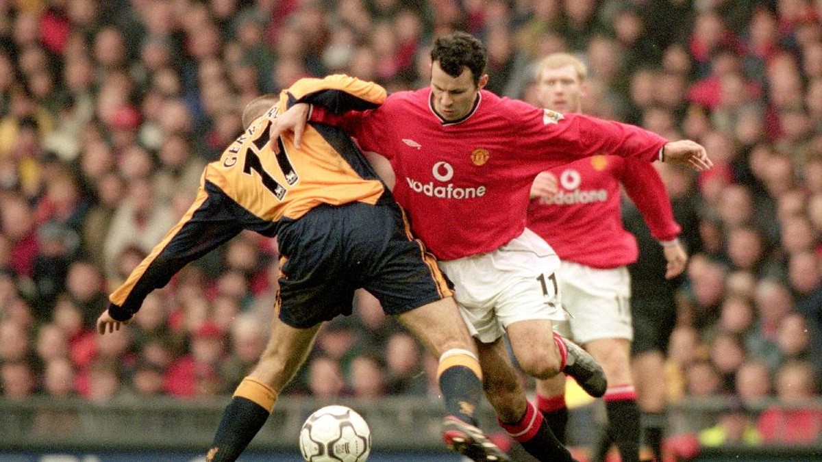 Ryan Giggs, pemain dengan assist terbanyak di Liga Inggris. Foto: Getty Images