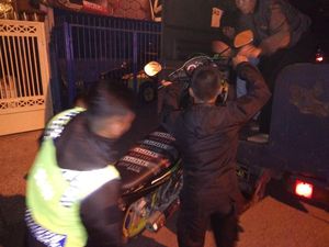 Polisi dan TNI Razia, Pebalap Liar di Garut Kocar-kacir