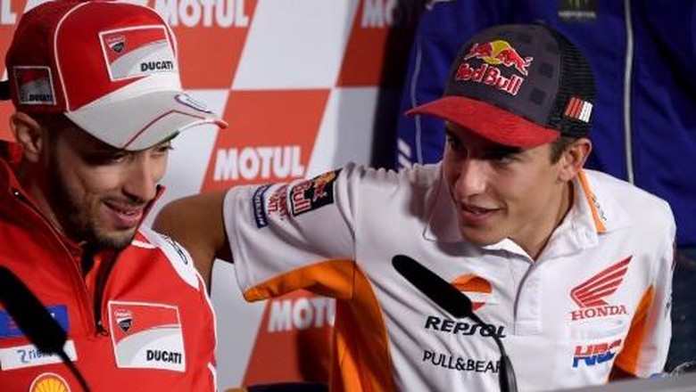 Dovizioso Tercepat, Marquez Kelima