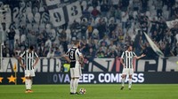 Ini merupakan kekalahan pertama Juventus di kandang sendiri dalam sebuah laga kompetitif sejak Agustus 2015. Mereka sebelumnya melalui 57 laga kandang tanpa pernah kalah. Foto: Massimo Pinca/Reuters
