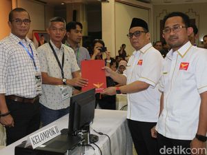 Partai Garuda Resmi Daftar ke KPU