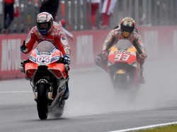 Rossi Sebut Duel Sengit Marquez-Dovi Bagus untuk MotoGP