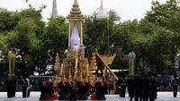 Foto: Melihat Persiapan Kremasi Raja Thailand Bhumibol Adulyadej