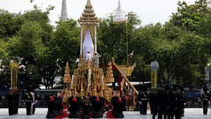 Foto: Melihat Persiapan Kremasi Raja Thailand Bhumibol Adulyadej