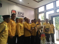 Daftar ke KPU, Golkar: Syarat Sudah Lengkap 100%