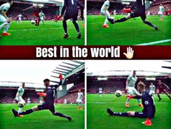 Penyelamatan-penyelamatan di Wembley, Minggu (13/1/2019), mengingatkan kalau De Gea salah satu kiper terbaik dunia. MU menang 1-0 atas Spurs di laga itu. (Foto: istimewa)