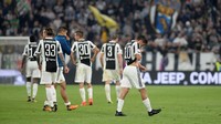 Dengan kekalahan ini, Juve masih menempati posisi kedua di klasemen Serie A dengan 19 poin. Juve tertinggal lima poin dari Napoli. Foto: Massimo Pinca/Reuters