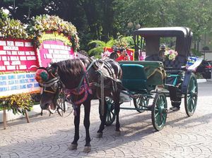 Foto: Ini Kereta Kencana untuk Lepas Djarot di Balai Kota Foto: Ini Kereta Kencana untuk Lepas Djarot di Balai Kota