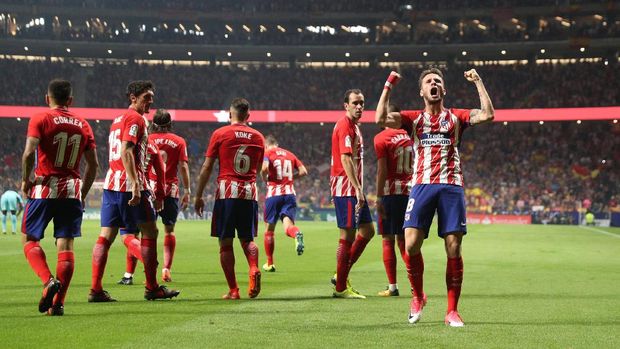 Atletico Madrid mencetak 21 gol dan kebobolan tiga dalam delapan pertandingan terakhir.