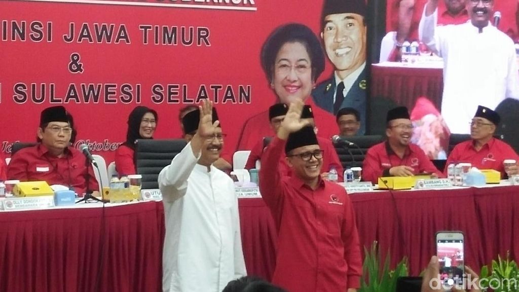 Foto: Gus Ipul-Anas, Pasangan Merah Putih Pilihan Megawati
