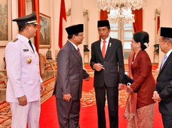 Jokowi-Prabowo Akrab, Gerindra: Kita Berdiri Satu Indonesia Raya