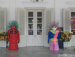 Sepasang Ondel-ondel akan Sambut Anies-Sandi di Balai Kota