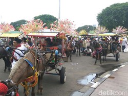 20 Delman Siap Arak Anies-Sandi ke Balai Kota Usai Dilantik