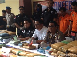Kurir Ganja 386 Kg Dibayar Rp 80 Juta Sekali Antar