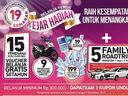 Promo Groseri Harga Spesial di Semarak 19 Tahun Transmart Carrefour