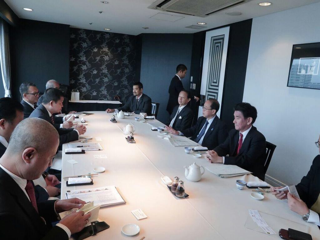 Temui Penasihat PM Jepang, Jonan Bahas 35.000 MW Hingga Gas Temui Penasihat PM Jepang, Jonan Bahas 35.000 MW Hingga Gas