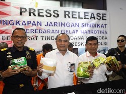 Polisi Gagalkan Penyelundupan 38 Kilogram Sabu Malaysia