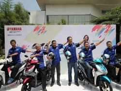Mio S Tubeless dan Ban Lebar 125cc Blue Core Diluncurkan