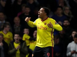 7. Troy Deeney tampil delapan kali sebagai pemain pengganti untuk Watford dan berhasil membuat dua gol dan dua assist pada kesempatan tersebut. (Foto: Paul Childs/Action Images via Reuters)