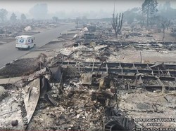 Jejak Kebakaran di California, Bak Dihantam Bom Nuklir