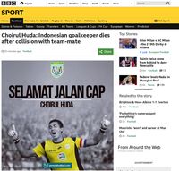 Media-Media Internasional Turut Beritakan Meninggalnya Choirul Huda