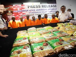 Bea Cukai dan Polisi Gagalkan Penyelundupan Sabu 30 Kg