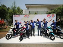 Mio S Tubeless dan Ban Lebar 125cc Blue Core Diluncurkan