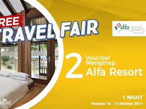 #FreeTravelFair : Voucher Bermalam Alfa Resort di Puncak