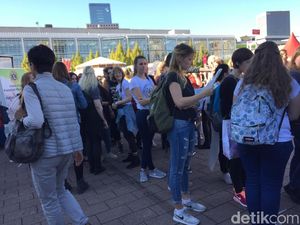 Antusiasme Remaja Kunjungi Frankfurt Book Fair di Hari Terakhir