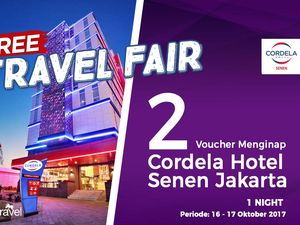 #FreeTravelFair : Tidur Gratis di Cordela Hotel Senen