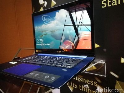 Deretan Laptop Acer Intel Core Generasi ke-8